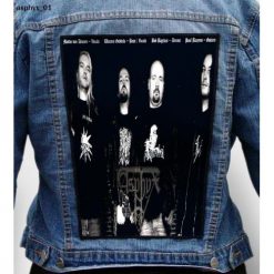 Asphyx 01 - Photo Quality Printed Back Patch