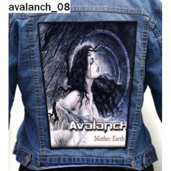 Avalanch 08 - Photo Quality Printed Back Patch