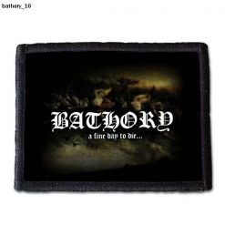 Bathory 16 - Small Printed Patch