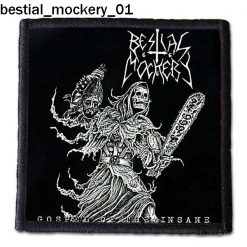 Bestial Mockery 01 - Small Printed Patch