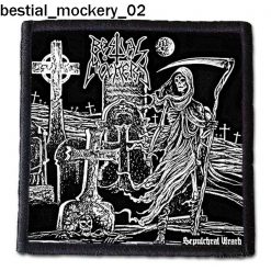 Bestial Mockery 02 - Small Printed Patch