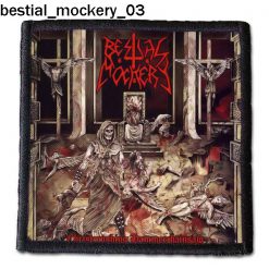 Bestial Mockery 03 - Small Printed Patch