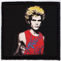 Billy Idol 01 - Small Printed Patch