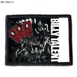 Billy Talent 11 - Small Printed Patch