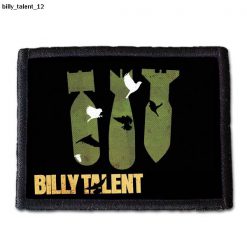 Billy Talent 12 - Small Printed Patch