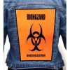 Biohazard 01 - Photo Quality Printed Back Patch