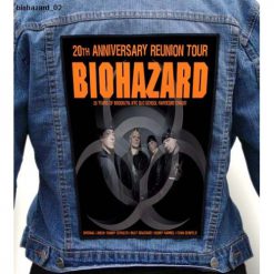 Biohazard 02 - Photo Quality Printed Back Patch