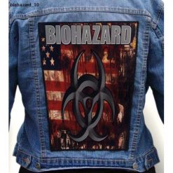 Biohazard 10 - Photo Quality Printed Back Patch