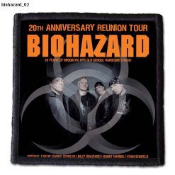 Biohazard 02 - Small Printed Patch
