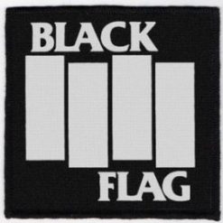 Black Flag Logo - Small Printed Patch