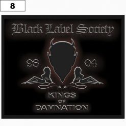 Black Label Soc 8795 - Small Printed Patch