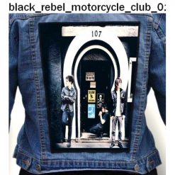 Black Rebel Motorcycle Club 01 - Photo Quality Printed Back Patch