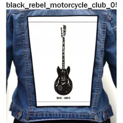 Black Rebel Motorcycle Club 05 - Photo Quality Printed Back Patch