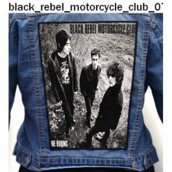 Black Rebel Motorcycle Club 07 - Photo Quality Printed Back Patch