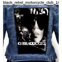 Black Rebel Motorcycle Club 10 - Photo Quality Printed Back Patch
