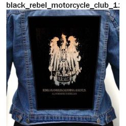 Black Rebel Motorcycle Club 11 - Photo Quality Printed Back Patch
