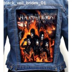 Black Veil Brides 01 - Photo Quality Printed Back Patch