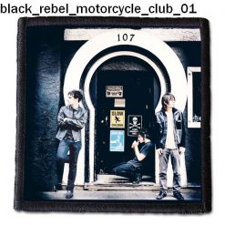 Black Rebel Motorcycle Club 01 - Small Printed Patch