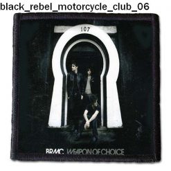 Black Rebel Motorcycle Club 06 - Small Printed Patch