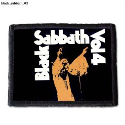 Black Sabbath 03 - Small Printed Patch