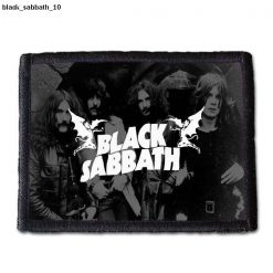 Black Sabbath 10 - Small Printed Patch