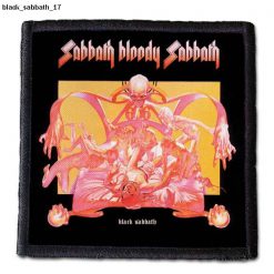 Black Sabbath 17 - Small Printed Patch