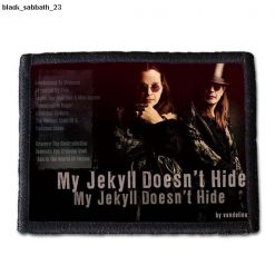 Black Sabbath 23 - Small Printed Patch
