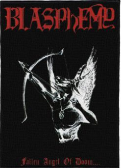 Blasphemy Faod - Monster Size Printed Back Patch (30x41cm - 11.7x 16.1inch)