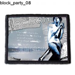 Block Party 08 - Small Printed Patch