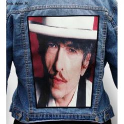 Bob Dylan 01 - Photo Quality Printed Back Patch