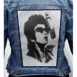 Bob Dylan 17 - Photo Quality Printed Back Patch