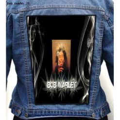 Bob Marley 21 - Photo Quality Printed Back Patch