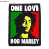 Bob Marley 04 - Small Printed Patch
