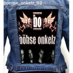 Boehse Onkelz 02 - Photo Quality Printed Back Patch