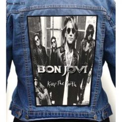 Bon Jovi 11 - Photo Quality Printed Back Patch