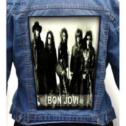 Bon Jovi 13 - Photo Quality Printed Back Patch