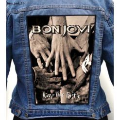 Bon Jovi 16 - Photo Quality Printed Back Patch
