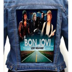 Bon Jovi 20 - Photo Quality Printed Back Patch