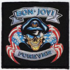 Bon Jovi F - Small Printed Patch
