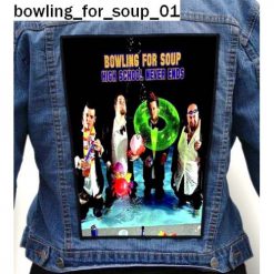 Bowling For Soup 01 - Photo Quality Printed Back Patch