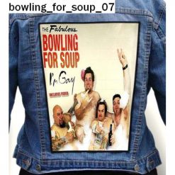 Bowling For Soup 07 - Photo Quality Printed Back Patch