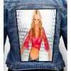Britney Spears 01 - Photo Quality Printed Back Patch
