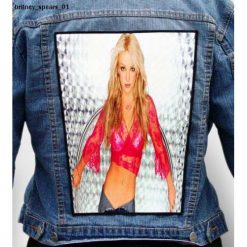 Britney Spears 01 - Photo Quality Printed Back Patch