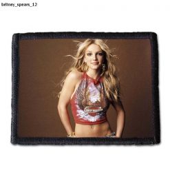 Britney Spears 12 - Small Printed Patch