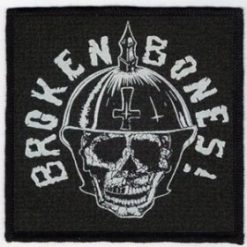Broken Bones Logo - Small Printed Patch
