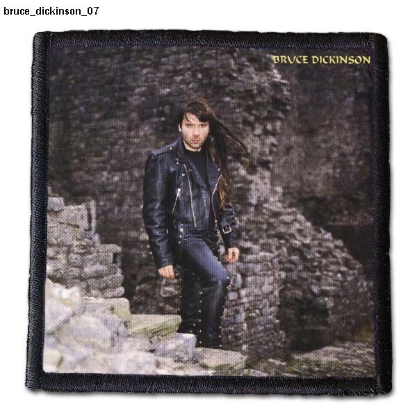 Bruce Dickinson 07 - Small Printed Patch