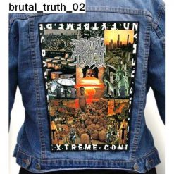 Brutal Truth 02 - Photo Quality Printed Back Patch
