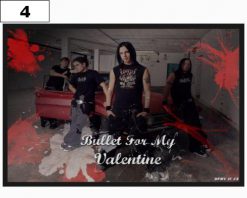 Bullet For My V 8833 - Small Printed Patch