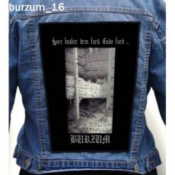 Burzum 16 - Photo Quality Printed Back Patch