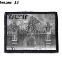 Burzum 13 - Small Printed Patch